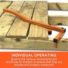 Universal Deck Board Bending Bow Straightening Tool Board Bender Decking Tool Woodworking Accessory
