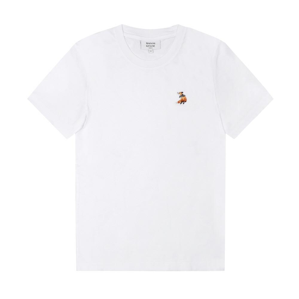 Maison KiTune Women Dreaming Fox PaTch T shirT Qw00109kj7026 QW00109KJ7026 P100 (XS)