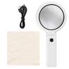 5x 11x with 8 LED Light Stand Desk Magnifying Glass Hand Tool Set Portable Hand-held Foldable for Jewelry Appraisal Reading Repair