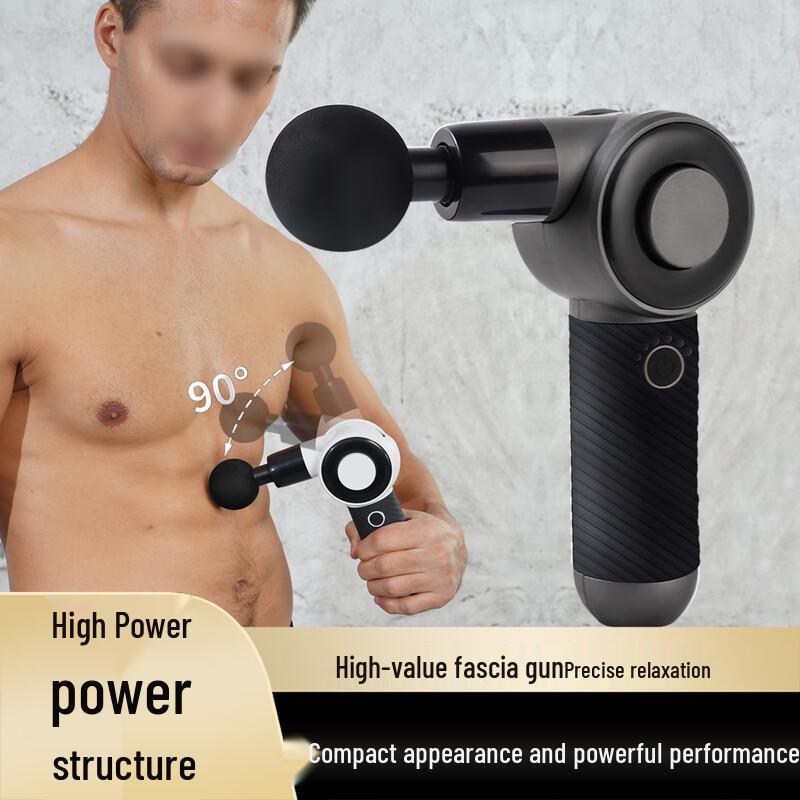 Juntai Portable Foldable Electric Fascia Massage Gun