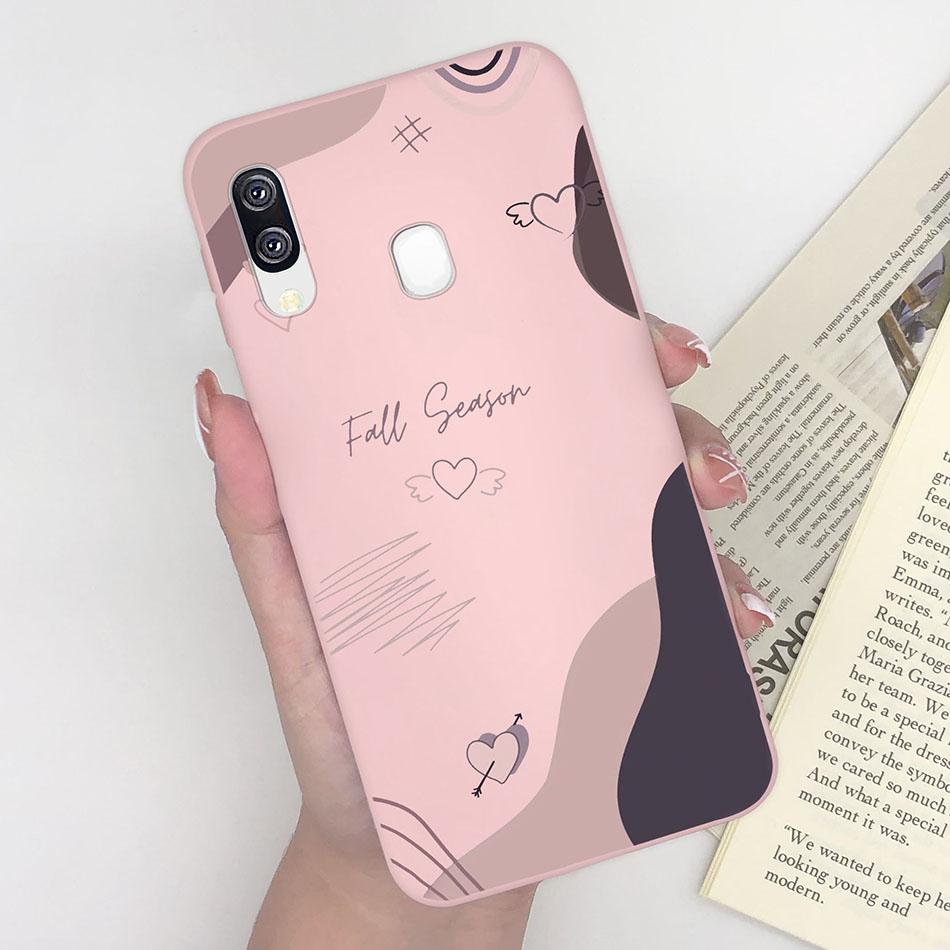 Leopard Print Case For Samsung A40 Phone Cover Soft Silicone Matte Cases For Samsung Galaxy A40 A 40 SM-A405F Bumper Funda Capa