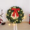 Artificial Christmas Wreath Exquisite Window Hanging Decor Christmas Garlands  Home Decoration