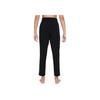 Nike Kids Logo Print High Waist Straight Leg Casual Pants Kids Bottoms Black DN2218-010