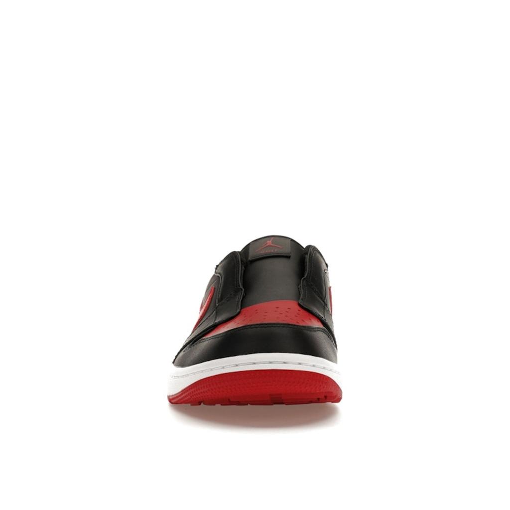 Air Jordan 1 Mule Golf Bred Unisex Sneakers Black White Varsity-Red FJ1214-001