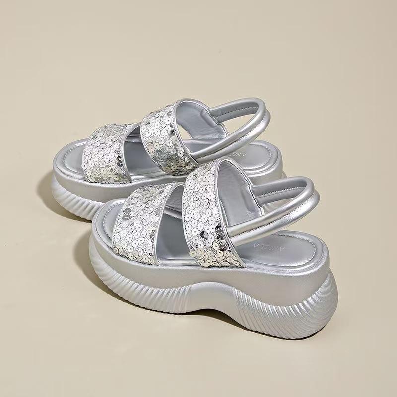 High-top Flip-flops, New Style, Anti-slip Beach Shoes 35
