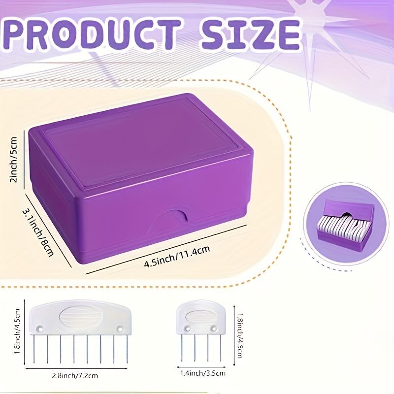 Knitting Blocking Needle Kit Blocking Comb Shaping Tool for Beginners DIY Sewing Crochet Lace Needlework Accessories