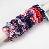 USA Flag Hair Scrunchies for Women Girls Red White and Blue Patriotic American Flag Elastics Hair Ties Hair Accessories