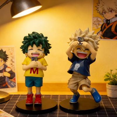 Bestseller Auf Lager My Hero Academia Kindheit Izuku Midoriya Kindheit Katsuki Bakugo Figur Modell Dekoration Puppe Jungen Geschenk