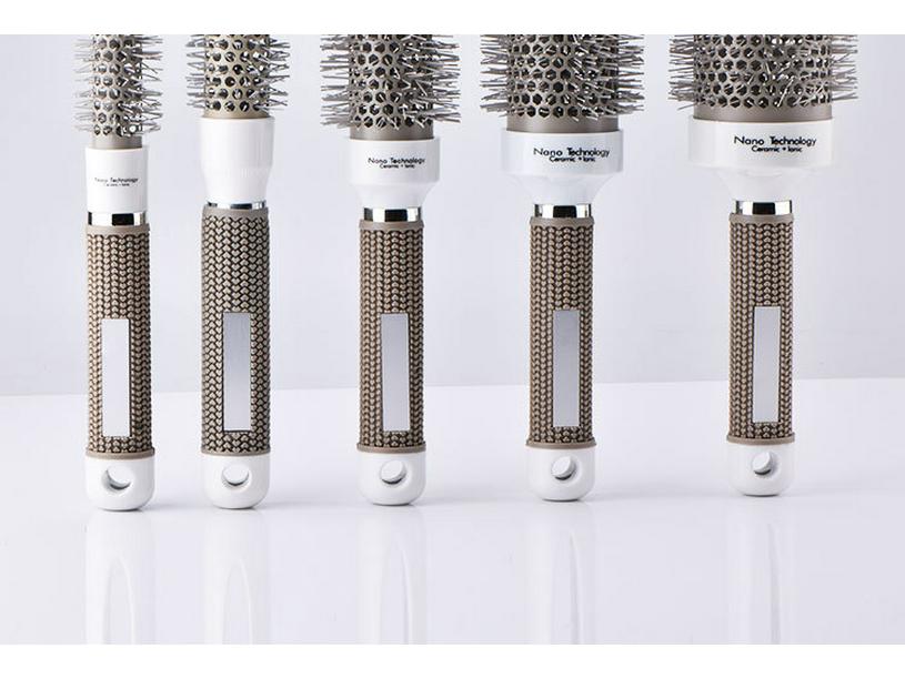 Aluminum Ceramic Round Brush for Styling, Curling & Hairdressing