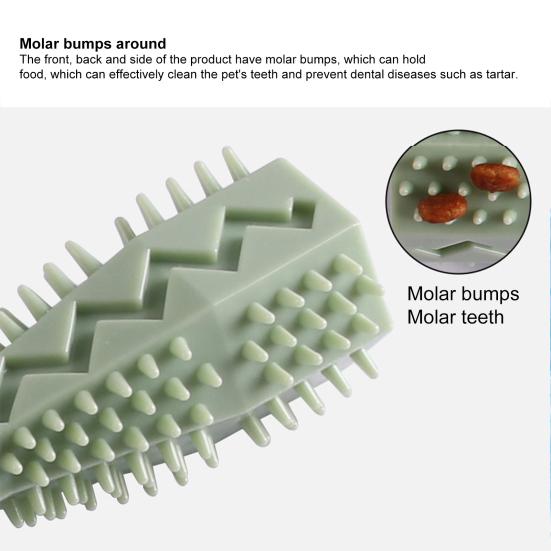 Yousheng Teeth Molar Toys Comfortable To Touch Bite Resistant Portable Pet Dogs Molar Stick Toy Dog Birthday Gift