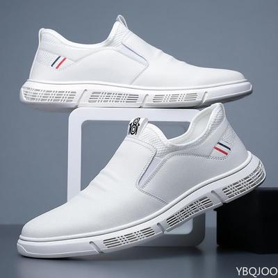 Herenschoenen Casual Leer Zakelijk Ademend Papa schoenen Buiten Niet-slip leren schoenen Luxe comfort Lichtgewicht Mannen schoen