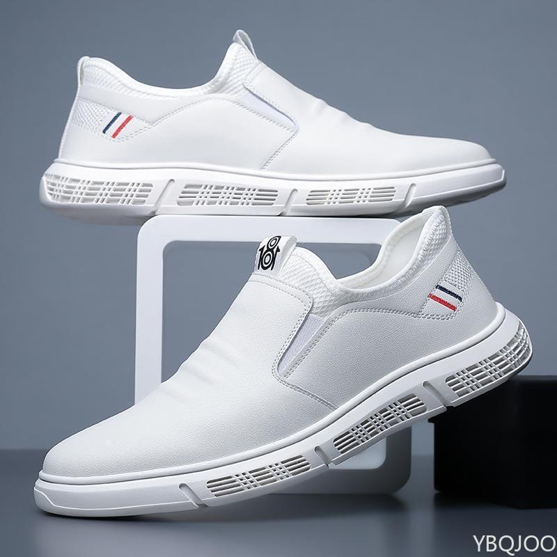 Herren Freizeitschuhe aus Leder Business Atmungsaktive Papa-Schuhe Outdoor Rutschfeste Lederschuhe Luxus Komfort Leichtgewicht Herrenschuh