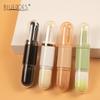 Retractable 4-in-1 Makeup Brush: Portable Powder & Eyeshadow Tool