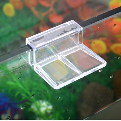 4pcs/lot Fish Tank Aquarium Acrylic Clips Multifunctional Glass Cover Support Holder