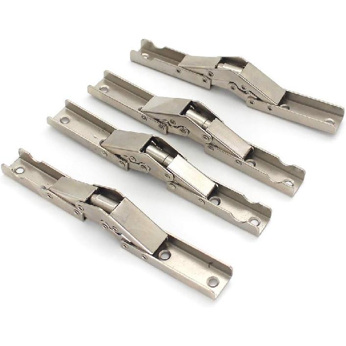 90 Degree Folding Door/Shelf Hinge Hidden Bracket Table Holder Furniture Parts(4pc)