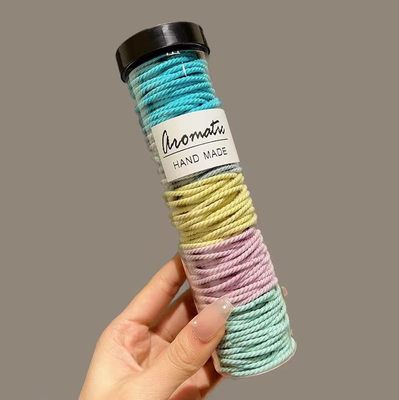 Elastic Hair Bands for Adults: Thickened, Simple Korean Style Ties & Accessories