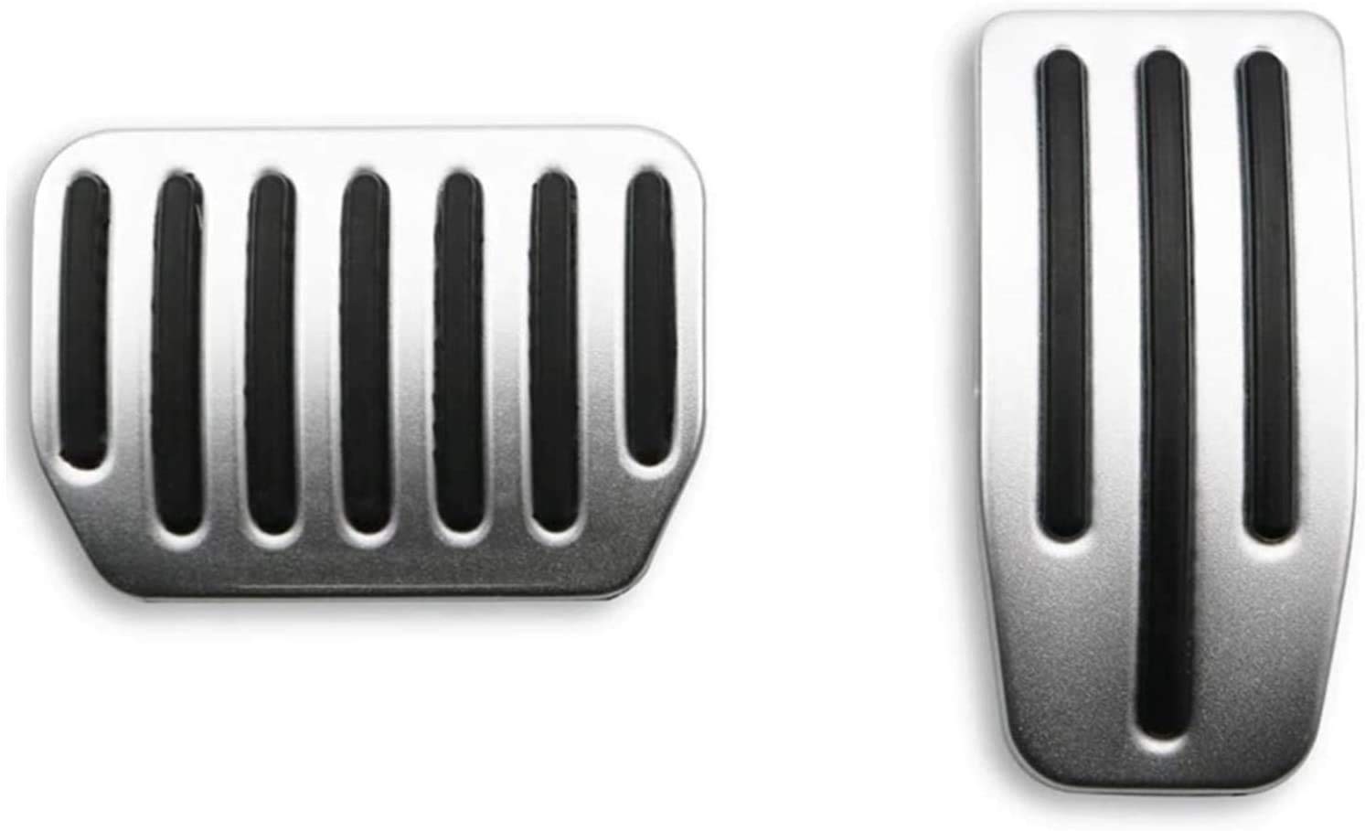 

Yokkfine Tesla Model 3/Y Foot Pedal Pad Cover Non-Slip Performance Aluminum Accelerator Brake Pedal Accessories (Set of 2)