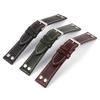 Vintage Discoloration Oil Wax Genuine Leather Watchband 18mm 20mm 22mm 24mm Rivet Bracelet Quick Release Watch Strap for Men