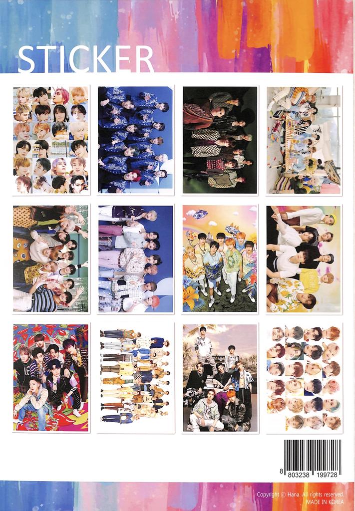 NCT Goods Poster A3 Size 12 Sheets 1 Sticker Set + [Product]