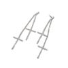 A Pair of Cross Shaped Long Tassels, New Popular Styles, New Chinese Tassel Butterfly High-end Earrings and Earrings