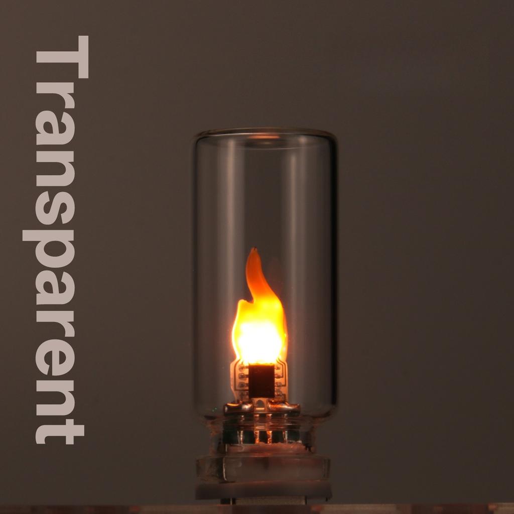 USB Dynamische Flammenkerzen Lampe Mattes Klares Glas Dekoration Umgebungslicht 5V Blitzkerzen Licht Touch Control für Auto Zuhause