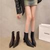 Women's High Heel Boots Autumn 2026 New Fashion Pointed Toe Thin Heel Shoes Women Party Zipper Ankle Boots Botines Para Mujeres