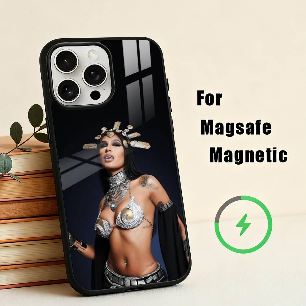 Singer A-A-AaliyahS H-hip pop  Phone Case For iPhone17,16,15,14,13,12,11 Plus,Pro Max Magnetic For Magsafe Wireless Charging
