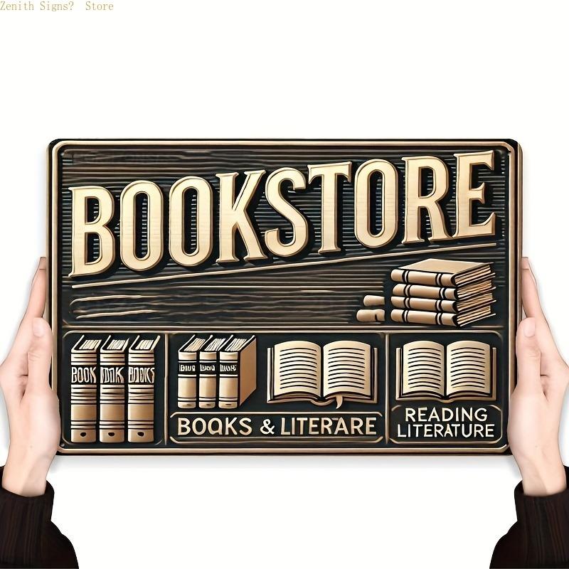 2D Vintage Iron Metal Tin Sign with Advanced Protective Coating and Universal Design Theme Perfect for Home Office