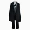 Costume Cosplay di Edgar Allan Poe di Bungo Stray Dogs, Abito Completo Secondario per Role Play Anime