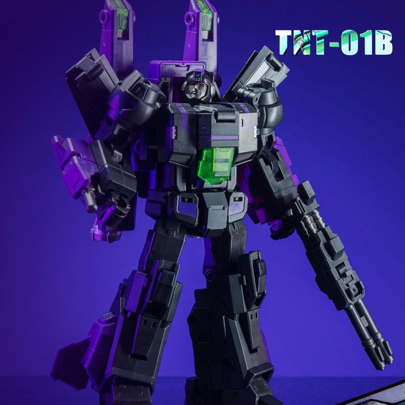 TNT-01B Черная Метеорная Космическая Корабль: Трансформируемая игрушка «Космический Страж»