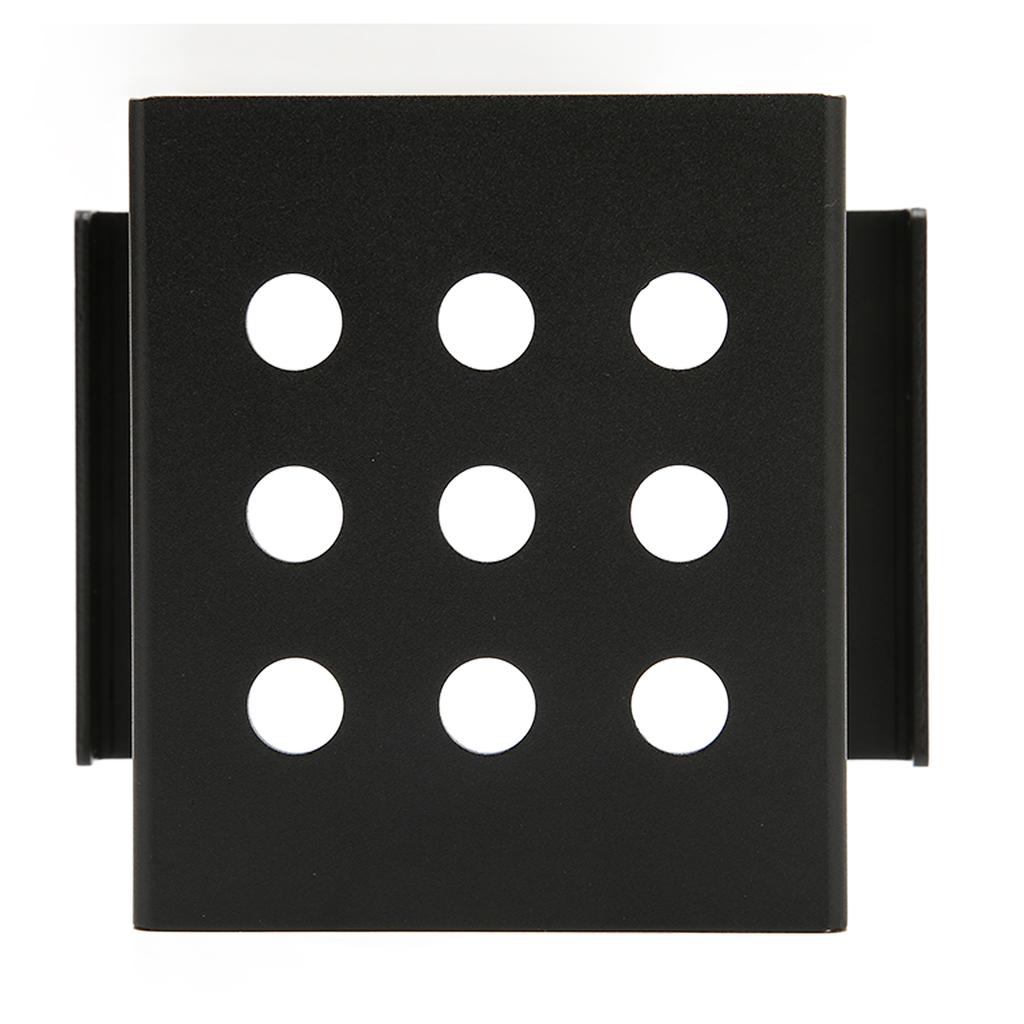 2.5in Mounting Rack Aluminium Alloy Hollow Design High Hardness 2.5in Hard Drive Cage for 2.5in IDE SSD (Not Inclube Hard Disk)