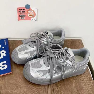 American Retro Board Shoes Women's 2025 Summer New Versatile Little White Shoes Ins Breathable Niche Student Casual Board Shoes