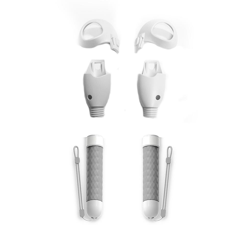 

VR Games Extension Handle Controller Grips For Meta Quest 3 Accessories Играйте в VR Games More Immersive For Quest 3 Accessories серый