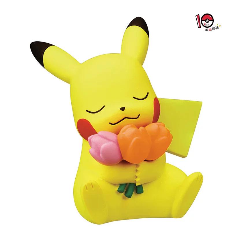 Togepi Gashapon Figure Pokapoka Biyori 2 Collectible Anime Desktop Ornament Adult Collection Decor