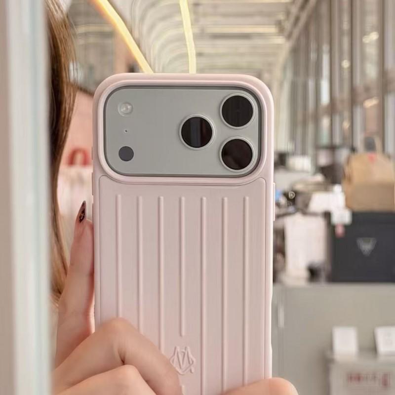 Aluminum Alloy Anti-fingerprint Phone Case IPhone 16 Pro 17 Max Luggage Design Protective Cover
