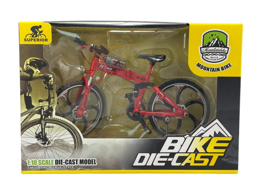 "STAR" RED MOUNTAIN MATEL BIKE 1:10
