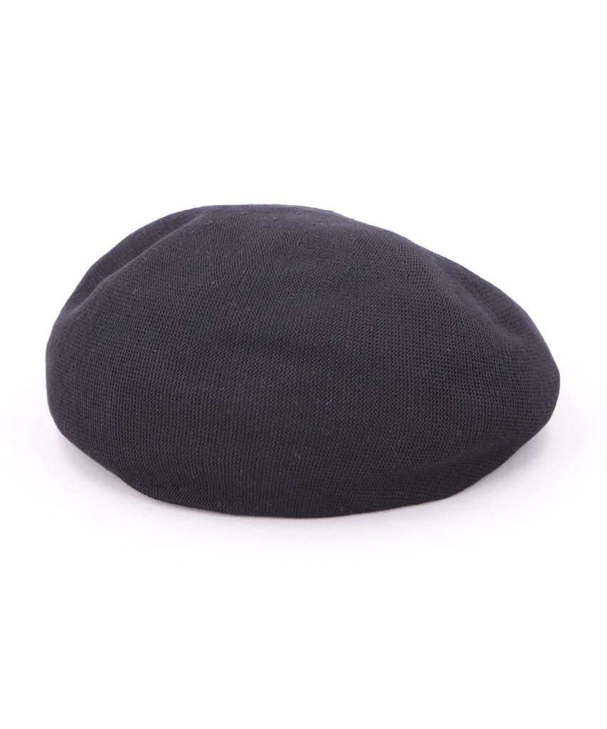 [Kashira] Beret for Daily Use, Casual, Springsummer, Adjustable Size, ZKN02586, Men's, BLACK, Free Size