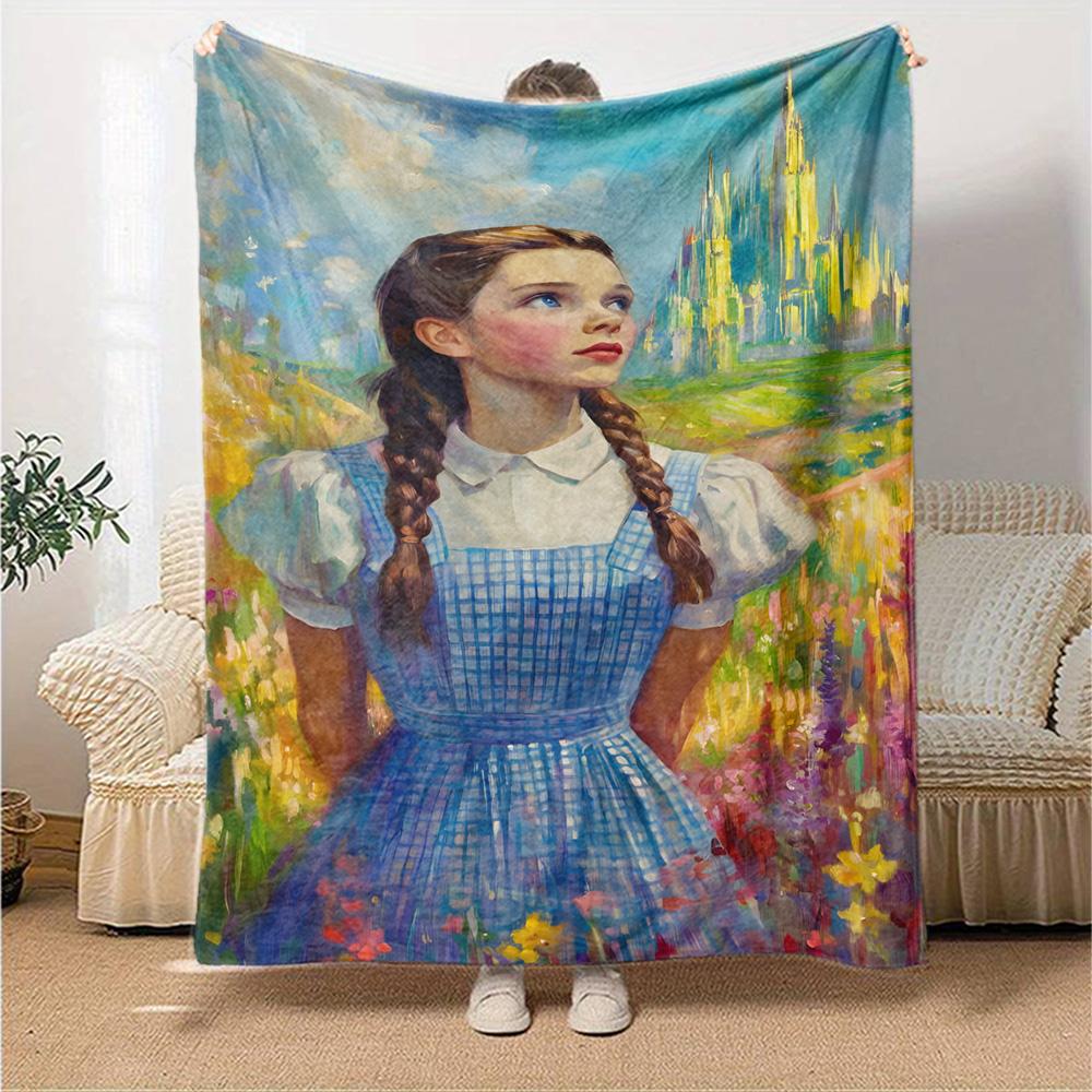 Wizard Oz Blanket Ultra-Soft Great for Couch Livingroom Bed for All Occasions Stylish Decor Gift for Travel Home Birthdays