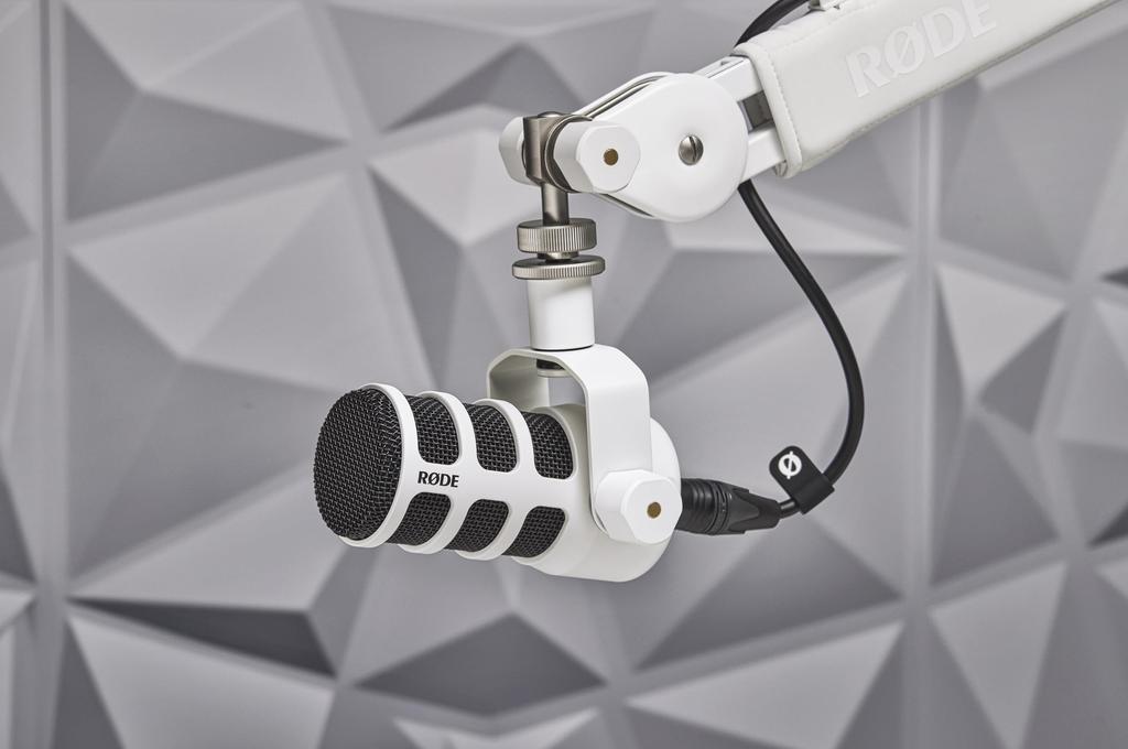 RODE Microphones Podmic Dynamický vysílací mikrofon Bílý PODMICW