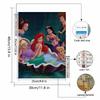 5D Diy Diamond Painting The Mermaid on The Shell Full Drill Rhinestones Mosaic Embroidery Handmade Products Home Decor Gift