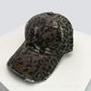 And Women Camouflage Leopard Print Zebra Embroidered Letter Prints Baseball Caps Sun Protection Broken All-Match Peaked Hats Trendy Ins Style