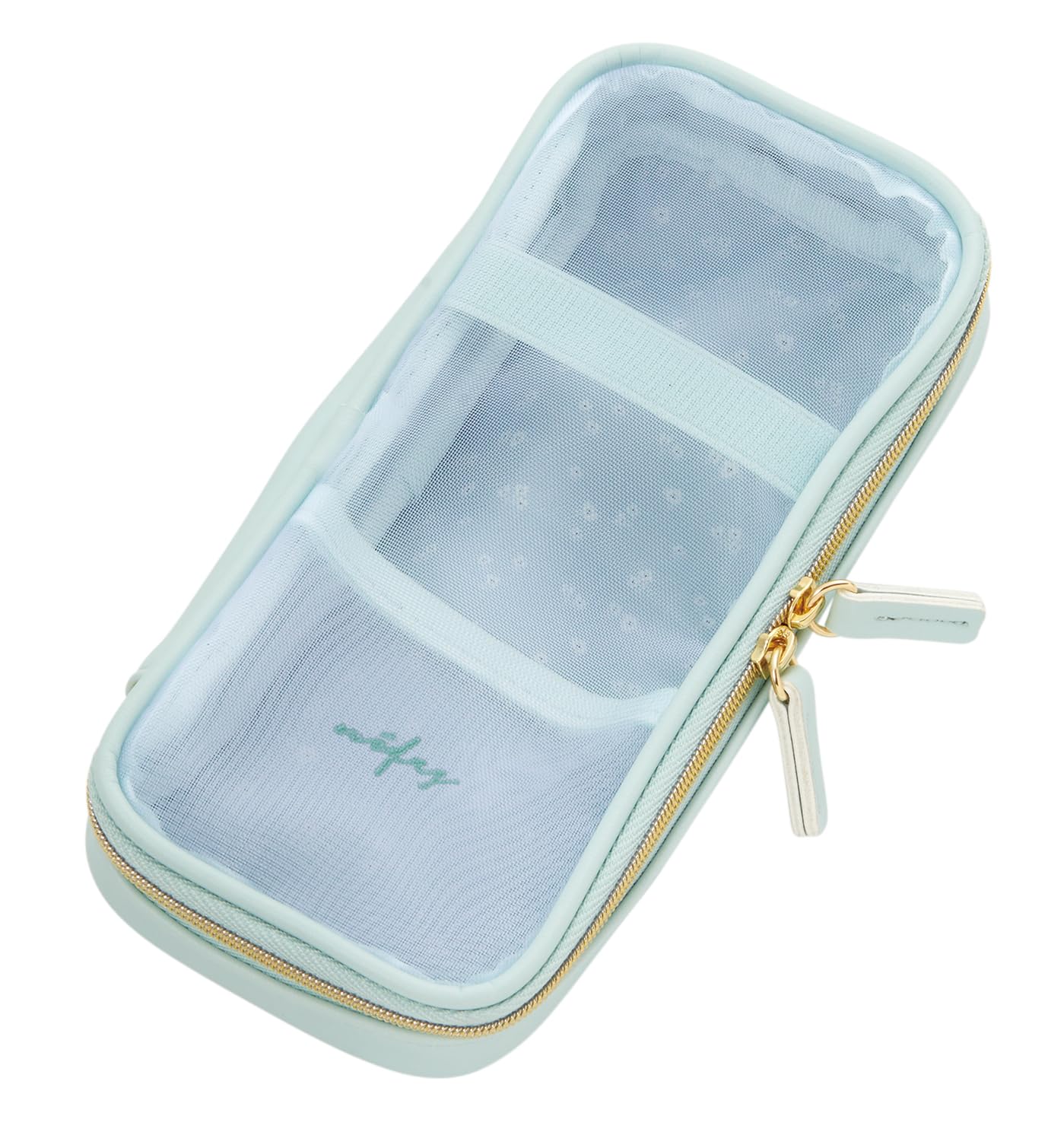 

Reimei Fujii Pen Case Nofes Round Mesh Mint Blue NSF1221A