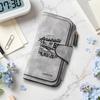 Aerobatic Print Long Wallet Forever Multi Card Holder Fashion Casual Purse for Daily Use