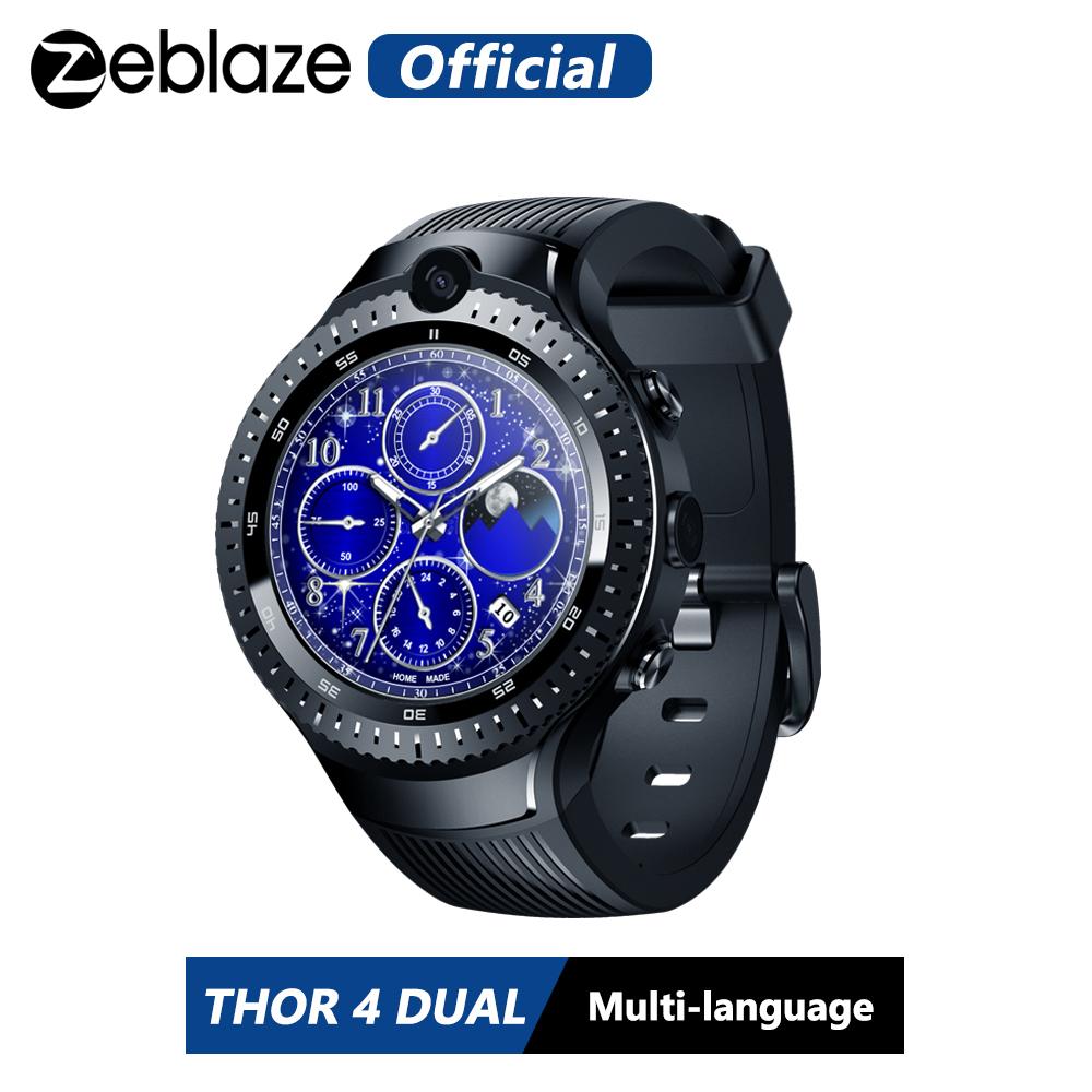 Zeblaze THOR 4 Dual 4G SmartWatch 5.0MP+5.0MP Dual Camera 1.4\\\