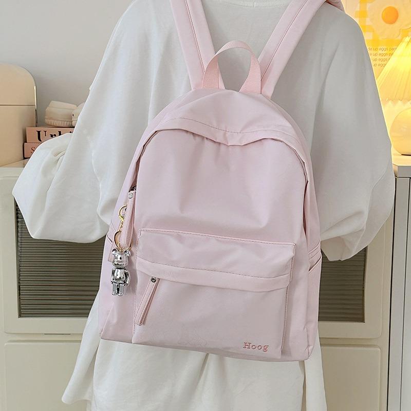 Casual versatile backpack women's new fresh and fashionable junior high school high school student schoolbag travel backpack