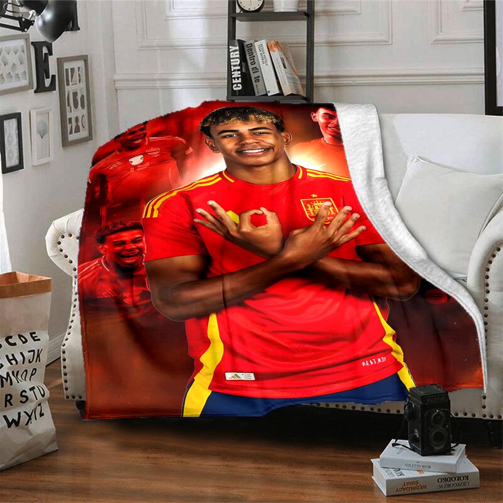 1pz Coperta Yamal5, Regalo, per Uomini e Donne, Coperta Morbida, Ottima per Divano Letto Divano Viaggio, Coperta Leggera in Flanella