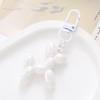 Acrylic Balloon Dog Phone Charm & Keychain - Fashionable Cartoon Puppy Pendant