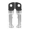 Reposapiés Delantero Estriberas Pedal Para KAWASAKI Z900 Z750 Z650 Z300 Z250 Z125 VERSYS 650 1000 X300 NINJA 250 300 ZX14R Reposapiés del Conductor