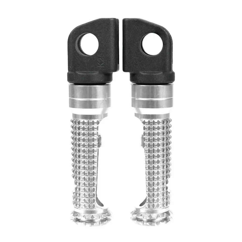 Reposapiés Delantero Estriberas Pedal Para KAWASAKI Z900 Z750 Z650 Z300 Z250 Z125 VERSYS 650 1000 X300 NINJA 250 300 ZX14R Reposapiés del Conductor