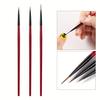 Set de Pinceles Liner para Uñas - Bolígrafos de Dibujo de Detalle Fino para Uñas Acrílicas - Herramientas sin Olor para Pintura y Diseño de Rayas para Manicura DIY de Calidad de Salón